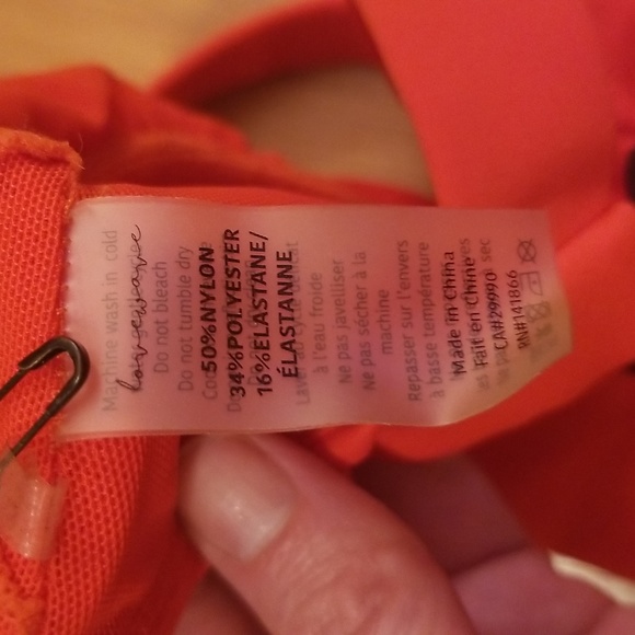 Red Sports Bra - Picture 3 of 3